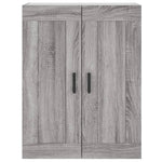 Highboard Grey Sonoma 69.5x34x180 cm Engineered Wood 3199567