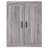 Highboard Grey Sonoma 69.5x34x180 cm Engineered Wood 3199567