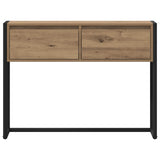 End Table Artisian Oak 100 x 36 x 75 cm Engineered Wood 886701