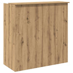 Reception Desk Artisan Oak 100x50x103.5 cm Engineered Wood 3324168