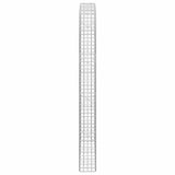 Gabion with 3.5 mm Wire and 5x5 cm Mesh 50x20x200 cm 3462187