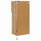 Wall-mounted TV Cabinet 40.5 x 30 x 90 cm Artisan Oak 882956