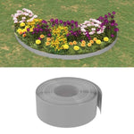 Garden Edgings 4 pcs Grey 10 m 20 cm Polyethylene 3155454