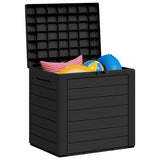 Garden Storage Box Anthracite 58.5x46x55 cm Polypropylene 152195