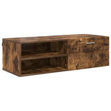 Wooden Cabinet Smoked Oak 100.5 x 39 x 30 cm Engineered Wood 880246