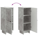 Sideboard Concrete Grey 33 x 34.5 x 90 cm Engineered Wood 893908