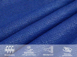 Sunshade Sail 160 g/m Square Blue 6x6 m HDPE 311499