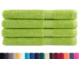 Premium Sauna Towels SOLUND 4 pcs Apple Green 80x200 cm 600 gsm 137507