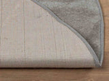 Area Rugs Round GALATI Grey 160 CM Polyester 42022828