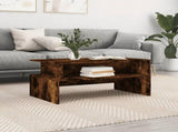 Coffee Table Smoked Oak 90x55x42.5 cm Engineered Wood 834283
