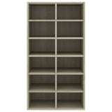 Shoe Rack Sonoma Oak 54x34x100.5 cm Engineered Wood 800399