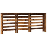 Radiator Cover Old Wood 205 x 21.5 x 83.5 cm Engineered Wood 852724