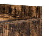 Wash Machine Cabinet with Storage Smoked Oak 67.5 x 48 x 97 cm 8006820