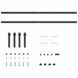 Sliding Cabinet Door Kit 213 cm Carbon Steel 4009669