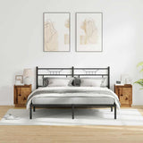 Bedside Cabinet 2 pcs Old Wood 39 x 34.5 x 50 cm 869607