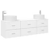 Bathroom Furniture Set 3 pcs White 49.5 x 44.5 x 65.5 cm 3405939