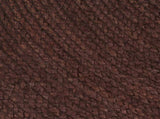 Handmade Rug Jute Round 150 cm Brown 133673