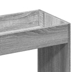 Highboard Grey Sonoma 63x33x180 cm Engineered Wood 3309605