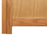 Storage Box Solid Oak Wood 42000875