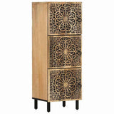 Side Cabinet 40x33x110 cm Solid Wood Mango 358241