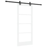 Sliding Door Manual ORKDAL White 86 x 198.5 cm Wood and metal 3332200