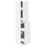 Apothecary Cabinet White 30x41x174.5 cm Engineered Wood 3309627