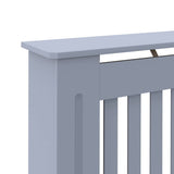 Radiator Cover Grey 112x19x81.5 cm Engineered Wood 288173