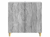 Sideboard Grey Sonoma 66 x 34.5 x 90 cm Engineered Wood 895051