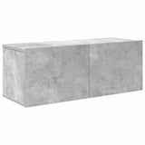 7 Piece TV Cabinet Set Concrete Grey Engineered Wood 3114305