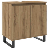 Bathroom Cabinet Artisan Oak 58x33x60 cm Engineered Wood 857221
