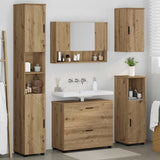 Bathroom Furniture Set 5 pcs Artisan Oak 3393072
