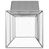 Chicken Coop 3x1x1.5 m Galvanised Steel 144559