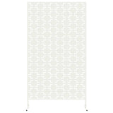 Privacy Screen White 100 x 50 x 180 cm Steel 868578