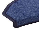 Self-adhesive Stair Mats 15 pcs Blue 80 x 24.5 x 3.5 cm 42038642