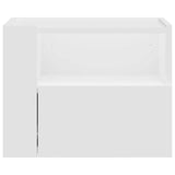 Wall-mounted Bedside Cabinets 2 pcs White 45x30x35 cm 848312