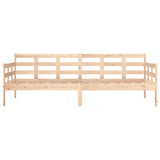Day Bed without Mattress Solid Wood Pine 80x200 cm 820362