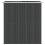 Garden Shed Anthracite 192x191x223 cm Galvanised Steel 3147449