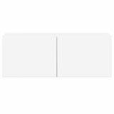5 Piece TV Cabinet Set White Engineered Wood 3078655