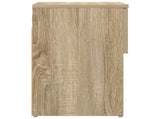 Bed Cabinet 2 pcs Sonoma Oak 29 x 31.5 x 49 cm Engineered Wood 8001102