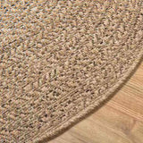 Rug ZIZUR 120 cm Jute Look Indoor and Outdoor 364836