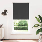 Roller Blind Blackout Black 115x230 cm Fabric Width 110.7 cm Polyester 4010949