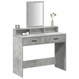 Dressing Table Concrete Grey 100 x 41 x 140 cm Engineered Wood 865148