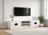 TV Cabinet VENRAY 137.5 x 33 x 40 cm White 8019928