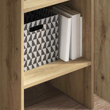 Book Cabinet Artisan Oak 40 x 35 x 180 cm Engineered Wood 875019