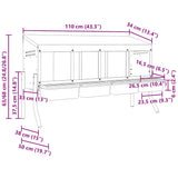 Chicken Nesting Box 4 Compartments with Legs Galvanised Steel 4104897