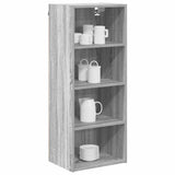 Hanging Cabinet Grey Sonoma 40 x 29.5 x 100 cm Engineered Wood 884471