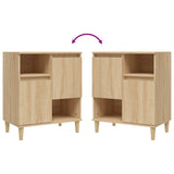Sideboard Sonoma Oak 60x35x70 cm Engineered Wood 821143