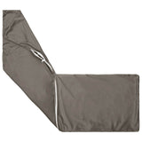 Cushion with Pillow HEERLEN 2 pcs Light Grey Velvet 926100