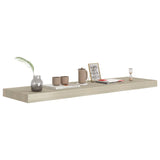 ZNTS Floating Wall Shelves 4 pcs Oak 90x23.5x3.8 cm MDF 323882