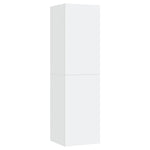 TV Cabinet White 30.5x30x110 cm Engineered Wood 803362